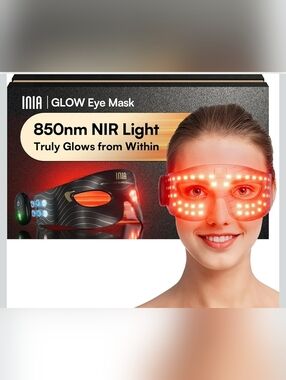 NEW! Red Light Therapy Mask  Under Eye Treatment For Fine Lines, Dark Circles...